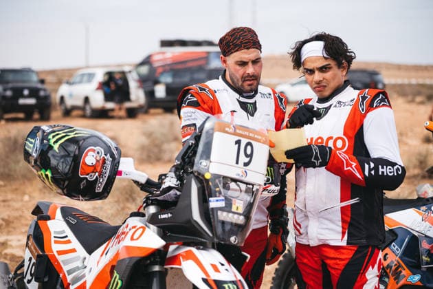 W2RC - RALLYE DU MAROC 2026 LUCCI Paolo (ita), BAS World KTM Team, KTM 450 Rally Factory Replica, FIM W2RC, Rally 2, MORENO Inigo (esp), Penita Factory Team, GasGas EC 450, FIM W2RC, Rally 2, portrait during the Prologue of the Rallye du Maroc 2026, 4th round of the 2026 WR2C Championship from September 28, 2026 in Agadir, Morocco - AgadirMorocco Copyright: xDamienxSaulnierx