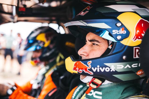 W2RC - RALLYE DU MAROC 2026 MORAES Lucas (bra), Dacia Sandrider, The Dacia Sandriders, FIA W2RC, ULT T1+, portrait during the Prologue of the Rallye du Maroc 2026, 4th round of the 2026 WR2C Championship from September 28, 2026 in Agadir, Morocco - AgadirMorocco Copyright: xDamienxSaulnierx