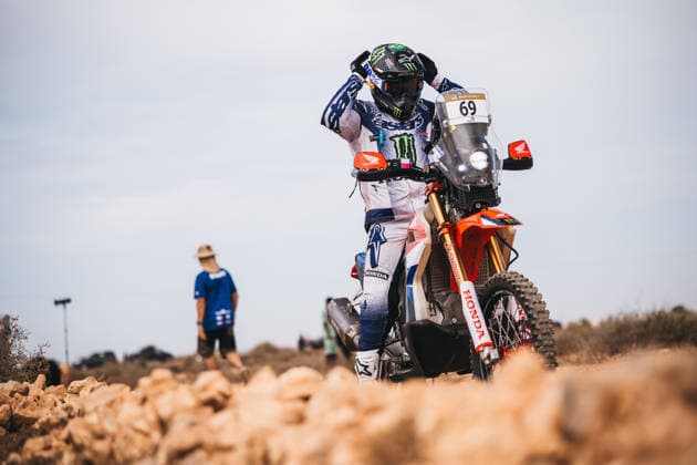 W2RC - RALLYE DU MAROC 2026 BRUNO Crivilin (bra), Monster Energy Honda HRC, Honda 450 Rally Factory Replica, FIM W2RC, Rally 2, portrait during the Prologue of the Rallye du Maroc 2026, 4th round of the 2026 WR2C Championship from September 28, 2026 in Agadir, Morocco - AgadirMorocco  Copyright: xDamienxSaulnierx