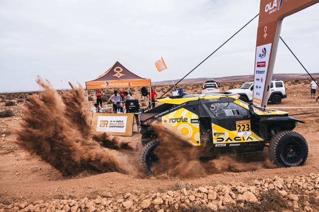 W2RC - RALLYE DU MAROC 2026 223 MORAES Lucas (bra), MORENO Pablo (esp), Dacia Sandrider, The Dacia Sandriders, FIA W2RC, ULT T1+, action during the Prologue of the Rallye du Maroc 2026, 4th round of the 2026 WR2C Championship from September 28, 2026 in Agadir, Morocco - AgadirMorocco  Copyright: xDamienxSaulnierx