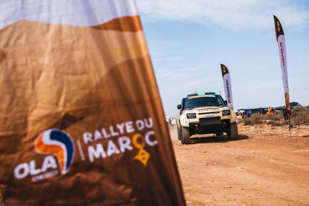 W2RC - RALLYE DU MAROC 2026 502 BACIUSKA Rokas (ltu), VIDAL Oriol (esp), Defender Dakar D7X-R, Defender Rally, FIA W2RC, STK STK, ambiance during the Prologue of the Rallye du Maroc 2026, 4th round of the 2026 WR2C Championship from September 28, 2026 in Agadir, Morocco - AgadirMorocco Copyright: xDamienxSaulnierx