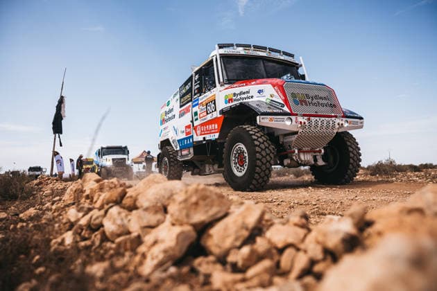 W2RC - RALLYE DU MAROC 2026 606 SOLTYS Martin (cze), MIKSCH Vlastimil (cze), SIKOLA Tomas (cze), Buggyra Invictus, Buggyra ZM Racing, TRK T5.1, ambiance during the Prologue of the Rallye du Maroc 2026, 4th round of the 2026 WR2C Championship from September 28, 2026 in Agadir, Morocco - AgadirMorocco Copyright: xDamienxSaulnierx