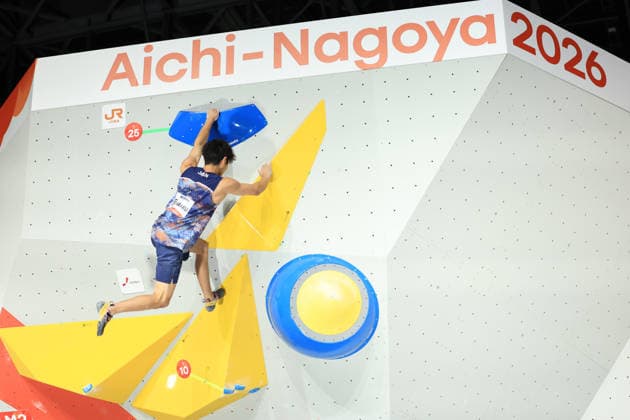 Sorato Anraku (JPN), SEPTEMBER 29, 2026 - Sports Climbing : Men s Boulder Semi-Final at Nagoya International Exhibition Hall (Portmesse Nagoya) during the Asian Games Aichi-Nagoya 2026 in Aichi, Japan. Noxthirdxpartyxsales  aflo_351855745 KyoxKikuchix