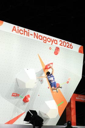 Sorato Anraku (JPN), SEPTEMBER 29, 2026 - Sports Climbing : Men s Boulder Semi-Final at Nagoya International Exhibition Hall (Portmesse Nagoya) during the Asian Games Aichi-Nagoya 2026 in Aichi, Japan. Noxthirdxpartyxsales  aflo_351855778 KyoxKikuchix