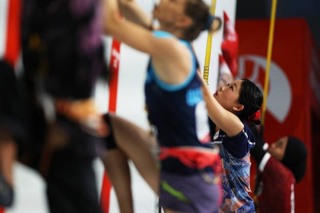 Karin Hayashi (JPN), SEPTEMBER 29, 2026 - Sports Climbing : Women s Speed Qualification at Nagoya International Exhibition Hall (Portmesse Nagoya) during the Asian Games Aichi-Nagoya 2026 in Aichi, Japan. Noxthirdxpartyxsales  aflo_351879320 NaokixMoritax