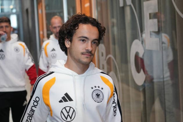 Mika Baur Germany Herzo Base September 29, 2026 German National Team Nations League Preparation, Home Ground, HerzoBase, World of Adidas, Herzogenaurach