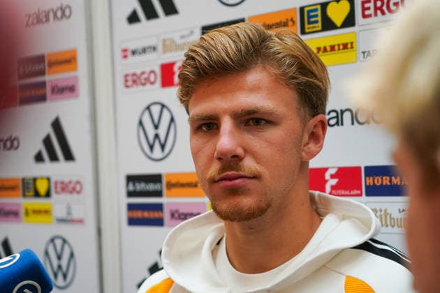 Finn Jeltsch Germany Herzo Base September 29, 2026 German National Team Nations League Preparation, Home Ground, HerzoBase, World of Adidas, Herzogenaurach