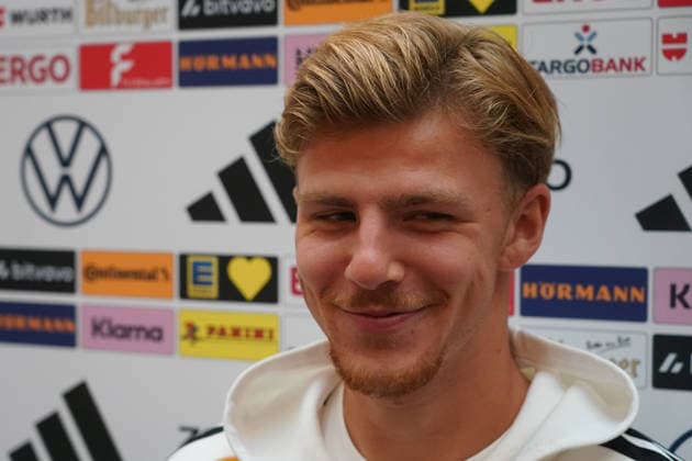 Finn Jeltsch Germany Herzo Base September 29, 2026 German National Team Nations League Preparation, Home Ground, HerzoBase, World of Adidas, Herzogenaurach