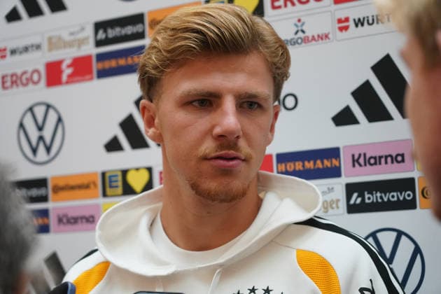 Finn Jeltsch Germany Herzo Base September 29, 2026 German National Team Nations League Preparation, Home Ground, HerzoBase, World of Adidas, Herzogenaurach