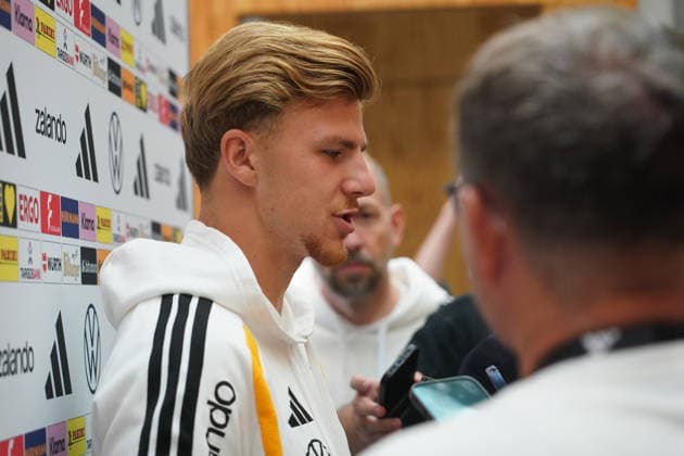 Finn Jeltsch Germany Herzo Base September 29, 2026 German National Team Nations League Preparation, Home Ground, HerzoBase, World of Adidas, Herzogenaurach