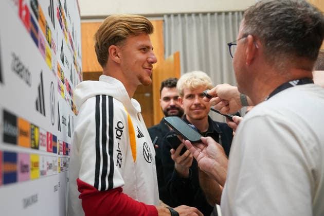 Finn Jeltsch Germany Herzo Base September 29, 2026 German National Team Nations League Preparation, Home Ground, HerzoBase, World of Adidas, Herzogenaurach