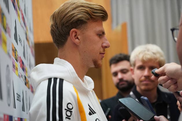 Finn Jeltsch Germany Herzo Base September 29, 2026 German National Team Nations League Preparation, Home Ground, HerzoBase, World of Adidas, Herzogenaurach