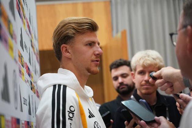 Finn Jeltsch Germany Herzo Base September 29, 2026 German National Team Nations League Preparation, Home Ground, HerzoBase, World of Adidas, Herzogenaurach