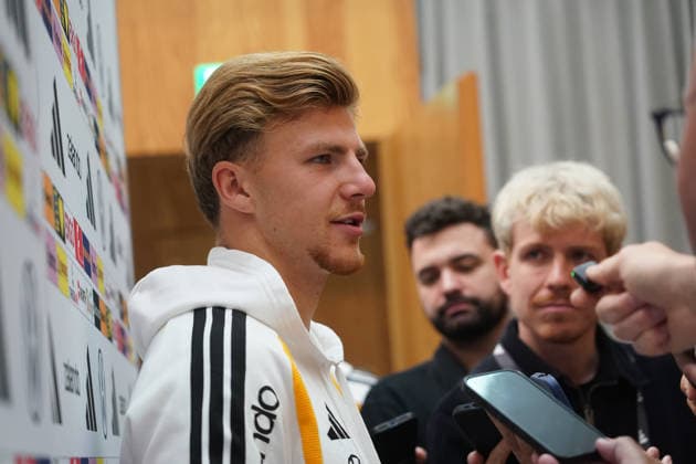 Finn Jeltsch Germany Herzo Base September 29, 2026 German National Team Nations League Preparation, Home Ground, HerzoBase, World of Adidas, Herzogenaurach