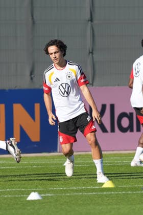 Mika Baur Germany Herzo Base September 29, 2026 German National Team Nations League Preparation, Home Ground, HerzoBase, World of Adidas, Herzogenaurach