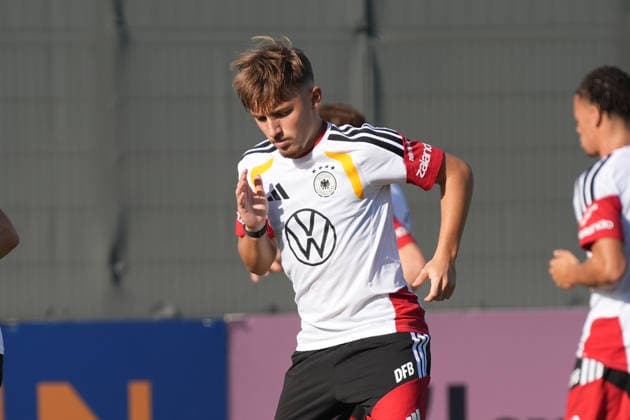 Lennart Karl Germany Herzo Base September 29, 2026 German National Team Nations League Preparation, Home Ground, HerzoBase, World of Adidas, Herzogenaurach