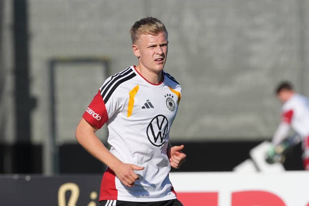 Jonathan Burkardt Germany, Germany Herzo Base September 29, 2026 German National Team Nations League Preparation, Home Ground, HerzoBase, World of Adidas, Herzogenaurach