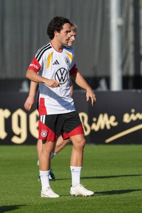 Mika Baur Germany Herzo Base September 29, 2026 German National Team Nations League Preparation, Home Ground, HerzoBase, World of Adidas, Herzogenaurach