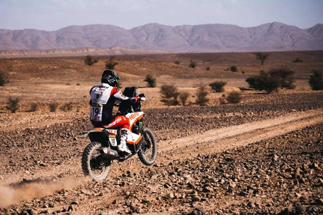 W2RC - RALLYE DU MAROC 2026 19 LUCCI Paolo (ita), BAS World KTM Team, KTM 450 Rally Factory Replica, FIM W2RC, Rally 2, action during the Stage 1 of the Rallye du Maroc 2026, 4th round of the 2026 WR2C Championship from September 29, 2026 between Agadir and Zagora, Morocco - AgadirMorocco Copyright: xDamienxSaulnierx
