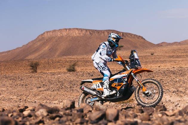 W2RC - RALLYE DU MAROC 2026 14 DOCHERTY Michael (rsa), Hero Motosports Team Rally, Hero 450 Rally, FIM W2RC, Rally 2, action during the Stage 1 of the Rallye du Maroc 2026, 4th round of the 2026 WR2C Championship from September 29, 2026 between Agadir and Zagora, Morocco - AgadirMorocco Copyright: xDamienxSaulnierx