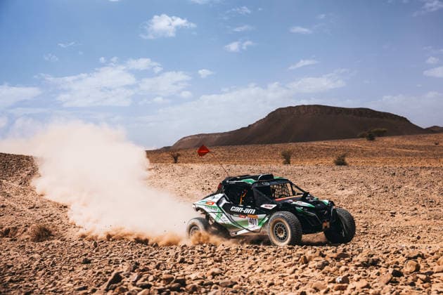W2RC - RALLYE DU MAROC 2026 401 GONZALEZ FERIOLI Jeremias (arg), RINALDI Gonzalo (arg), BRP Can-Am Maverick R, Can-Am Factory Team, SSV SSV1, action during the Stage 1 of the Rallye du Maroc 2026, 4th round of the 2026 WR2C Championship from September 29, 2026 between Agadir and Zagora, Morocco - AgadirMorocco Copyright: xDamienxSaulnierx