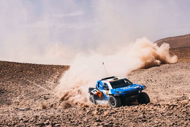 W2RC - RALLYE DU MAROC 2026 204 MIURA Akira (jpn), MONLEON Armand (esp), Toyota Hilux GR, Toyota Gazoo Racing W2RC, FIA W2RC, ULT T1+, action during the Stage 1 of the Rallye du Maroc 2026, 4th round of the 2026 WR2C Championship from September 29, 2026 between Agadir and Zagora, Morocco - AgadirMorocco Copyright: xDamienxSaulnierx