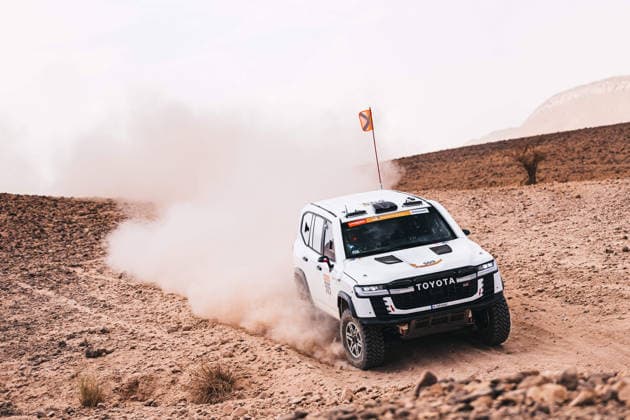 W2RC - RALLYE DU MAROC 2026 505 SEAIDAN Yasir (ksa), POLATO Jean-Michel (fra), Toyota Land Cruiser GR Team Land Cruiser Toyota Auto Body, FIA W2RC, STK STK, action during the Stage 1 of the Rallye du Maroc 2026, 4th round of the 2026 WR2C Championship from September 29, 2026 between Agadir and Zagora, Morocco - AgadirMorocco Copyright: xDamienxSaulnierx