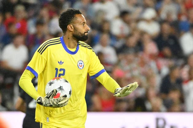 Futbol, Estados Unidos vs Chile Partido amistoso 2026. El jugador de Chile, Lawrence Vigouroux es fotografiado durante el partido amistoso frente a Estados Unidos disputado en el estadio Energizer Park en San Luis, Estados Unidos. 29 09 2026 Jeff Lee Photosport Football, United States vs. Chile Friendly match 2026. Chilean player Lawrence Vigouroux is pictured during the friendly match against Unites States, at the Energizer Park stadium in Saint Louis, United States. 29 09 2026 Jeff Lee Photosport Estados Unidos vs Chile, partido amistoso 2026