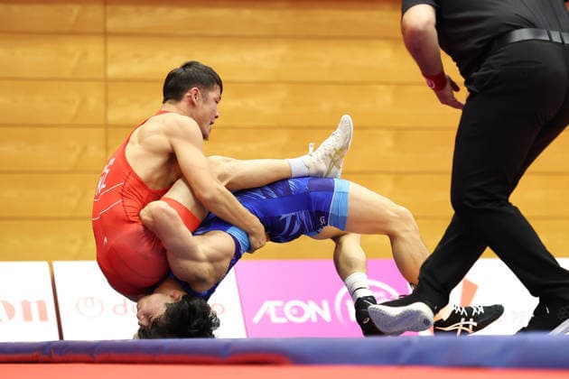 Kyotaro Sogabe (JPN), SEPTEMBER 30, 2026 - Wrestling : Men s Greco-Roman 67kg Semifinals at Nagoya City Inae Sports Center during the Asian Games Aichi-Nagoya 2026 in Aichi, Japan. Noxthirdxpartyxsales  aflo_352092709 KenichiroxOganex