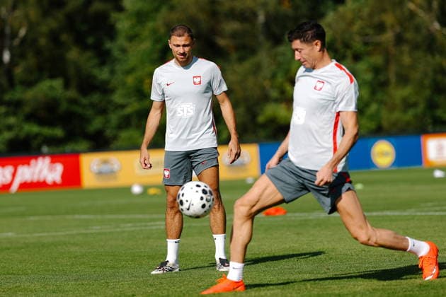 30.09.2026 KEPA, HOTEL BONIFACIO PILKA NOZNA (FOOTBALL) LIGA NARODOW UEFA 2026 - DYWIZJA B TRENING REPREZENTACJI POLSKI NZ MATTY CASH FOTO LUKASZ GROCHALA CYFRASPORT NEWSPIX.PL --- newspix.pl Polish football national team, Nationalteam training session in Sochocin POLAND OUT!