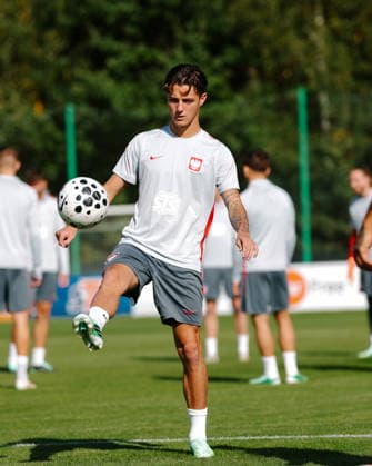 30.09.2026 KEPA, HOTEL BONIFACIO PILKA NOZNA (FOOTBALL) LIGA NARODOW UEFA 2026 - DYWIZJA B TRENING REPREZENTACJI POLSKI NZ KACPER URBANSKI FOTO LUKASZ GROCHALA CYFRASPORT NEWSPIX.PL --- newspix.pl Polish football national team, Nationalteam training session in Sochocin POLAND OUT!