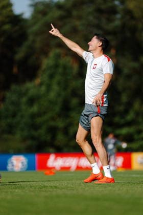 30.09.2026 KEPA, HOTEL BONIFACIO PILKA NOZNA (FOOTBALL) LIGA NARODOW UEFA 2026 - DYWIZJA B TRENING REPREZENTACJI POLSKI NZ ROBERT LEWANDOWSKI FOTO LUKASZ GROCHALA CYFRASPORT NEWSPIX.PL --- newspix.pl Polish football national team, Nationalteam training session in Sochocin POLAND OUT!
