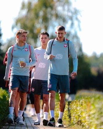 30.09.2026 KEPA, HOTEL BONIFACIO PILKA NOZNA (FOOTBALL) LIGA NARODOW UEFA 2026 - DYWIZJA B TRENING REPREZENTACJI POLSKI NZ MICHAL SKORAS, WIKTOR NOWAK FOTO LUKASZ GROCHALA CYFRASPORT NEWSPIX.PL --- newspix.pl Polish football national team, Nationalteam training session in Sochocin POLAND OUT!