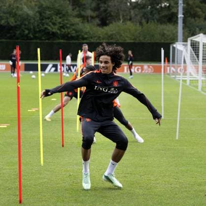 ZEIST - Gjivai Zechiël during a training session in preparation for the Nations League matches against Greece and Serbia. OLAF KRAAK ANP xVIxANPxSportx xxANPxIVx 570865450 originalFilename: 570865450