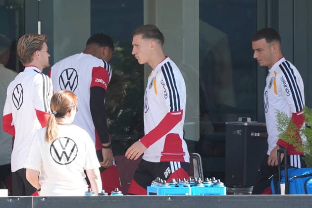 Nico Schlotterbeck Germany Herzo Base September 30, 2026 German National Team Nations League Preparation, Home Ground, HerzoBase, World of Adidas, Herzogenaurach