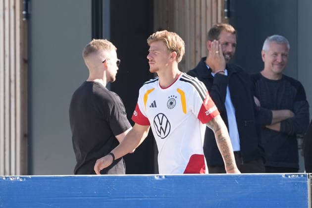 Finn Jeltsch Germany Herzo Base September 30, 2026 German National Team Nations League Preparation, Home Ground, HerzoBase, World of Adidas, Herzogenaurach