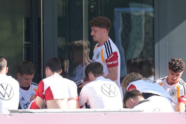 Lennart Karl Germany Herzo Base September 30, 2026 German National Team Nations League Preparation, Home Ground, HerzoBase, World of Adidas, Herzogenaurach