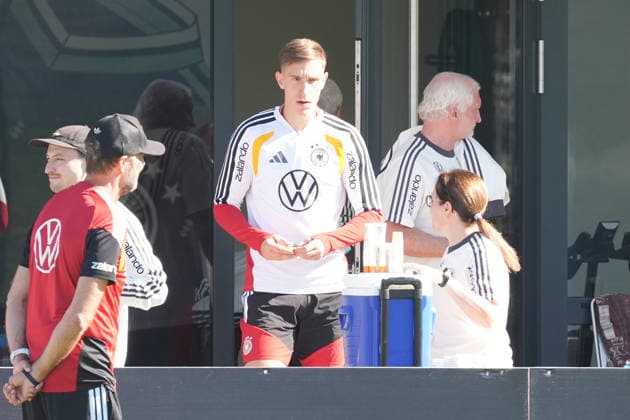 Nico Schlotterbeck Germany Herzo Base September 30, 2026 German National Team Nations League Preparation, Home Ground, HerzoBase, World of Adidas, Herzogenaurach