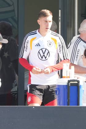 Nico Schlotterbeck Germany Herzo Base September 30, 2026 German National Team Nations League Preparation, Home Ground, HerzoBase, World of Adidas, Herzogenaurach