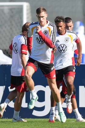 Nico Schlotterbeck Germany Herzo Base September 30, 2026 German National Team Nations League Preparation, Home Ground, HerzoBase, World of Adidas, Herzogenaurach