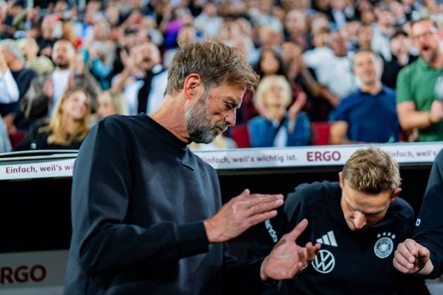 Nations League, Group A, Matchday 2, Germany vs. Greece on September 27, 2026, at the WWK Arena in Augsburg; Jürgen Klopp, Germany Copyright: xBahhoxKarax