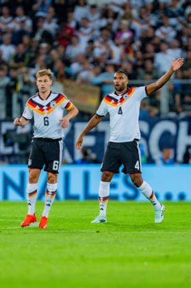 Nations League, Group A, Matchday 2, Germany vs. Greece on September 27, 2026, at the WWK Arena in Augsburg Jonathan Tah (Germany) Joshua Kimmich (Germany) Copyright: xBahhoxKarax