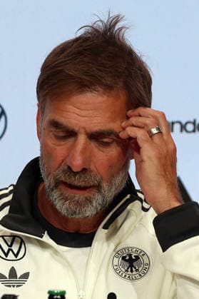 September 30, 2026, xrekx, Soccer: UEFA Nations League, Germany Press Conference with Jürgen Klopp and Jonas Urbig (from left: Jürgen Klopp, Germany s coach, Munich)
