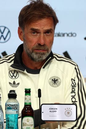 September 30, 2026, xrekx, Soccer: UEFA Nations League, Germany Press conference with Jürgen Klopp and Jonas Urbig (from left: Jürgen Klopp, Germany coach, Munich)