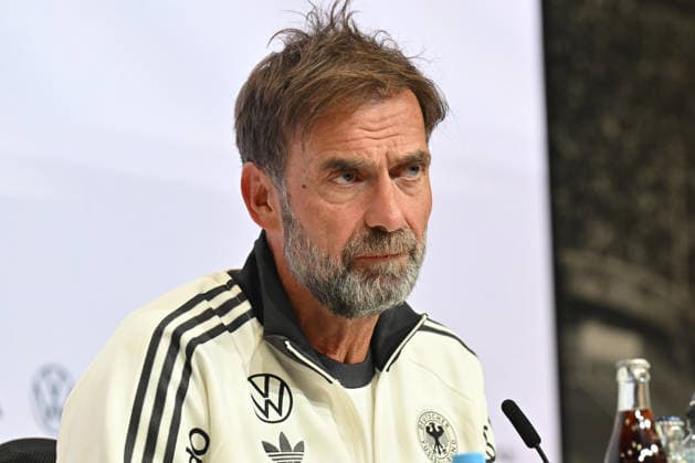 GERMANY press conference, PK, Pressekonferenz JURGEN KLOPP coach of Germany press conference at Allianz arena , Munich 01.10.2026 Foto: FOOTBALL, SERBIA, GERMANY, UEFA NATIONS LEAGUE, PRESS CONFEFERENCE Munich Allianz arena Germany Copyright: xMarkoxMetlas xMNxPressx