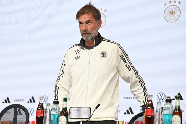 GERMANY press conference, PK, Pressekonferenz JURGEN KLOPP coach of Germany press conference at Allianz arena , Munich 01.10.2026 Foto: FOOTBALL, SERBIA, GERMANY, UEFA NATIONS LEAGUE, PRESS CONFEFERENCE Munich Allianz arena Germany Copyright: xMarkoxMetlas xMNxPressx