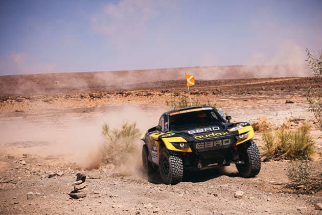 W2RC - RALLYE DU MAROC 2026 214 SANZ Laia (esp), GERINI Maurizio (ita), Ebro S800 XRR, Ebro Audax Motorsport, FIA W2RC, ULT T1+, action during the Stage 2 of the Rallye du Maroc 2026, 4th round of the 2026 WR2C Championship from September 30, 2026 around Zagora, Morocco - AgadirMorocco  Copyright: xDamienxSaulnierx