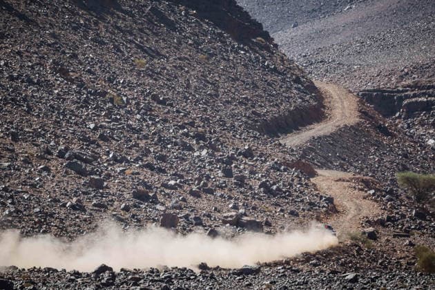 W2RC - RALLYE DU MAROC 2026 240 FERREIRA Joao (por), PALMEIRO Filipe (por), Toyota Hilux IMT Evo, Toyota Gazoo Racing SA, FIA W2RC, ULT T1+, action, during the Stage 2 of the Rallye du Maroc 2026, 4th round of the 2026 WR2C Championship from September 30, 2026 around Zagora, Morocco - AgadirMorocco  Copyright: xDamienxSaulnierx