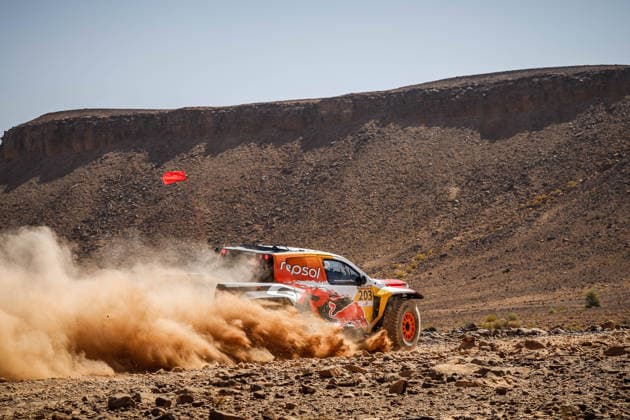 W2RC - RALLYE DU MAROC 2026 203 QUINTERO Seth (usa), SHORT Andrew (usa), Toyota Hilux GR, Toyota Gazoo Racing W2RC, FIA W2RC, ULT T1+, action, during the Stage 2 of the Rallye du Maroc 2026, 4th round of the 2026 WR2C Championship from September 30, 2026 around Zagora, Morocco - AgadirMorocco  Copyright: xDamienxSaulnierx