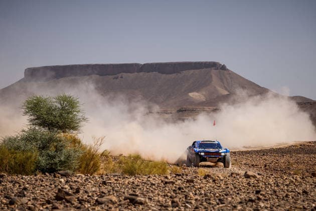 W2RC - RALLYE DU MAROC 2026 299 AL ATTIYAH Nasser (qat), LURQUIN Fabian (bel), Dacia Sandrider, The Dacia Sandriders, FIA W2RC, ULT T1+, action, during the Stage 2 of the Rallye du Maroc 2026, 4th round of the 2026 WR2C Championship from September 30, 2026 around Zagora, Morocco - AgadirMorocco  Copyright: xDamienxSaulnierx